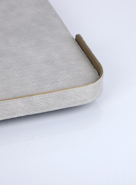 轻奢极简高端皮革金属几何编制纹理托盘样板房间家居客厅茶几摆件