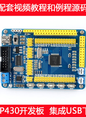 MSP430开发板MSP430F149单片机最小系统板核心板带USB下载器