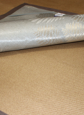 夏凉席印尼藤席双面灰色席冰丝加厚折叠床席 空调席1.5/1.8米