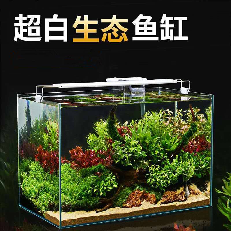 超白鱼缸办公桌面客厅小型生态造景斗鱼金鱼乌龟缸懒人养鱼水草缸,宠物/宠物食品及用品,桌面缸,淘宝优惠券,粉丝福利购,淘宝优惠卷