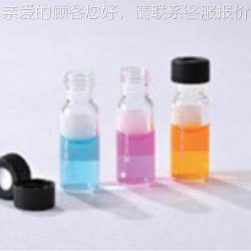l岛津原EYR装1.m液相样瓶套5装（含瓶盖垫），透明，1品00个