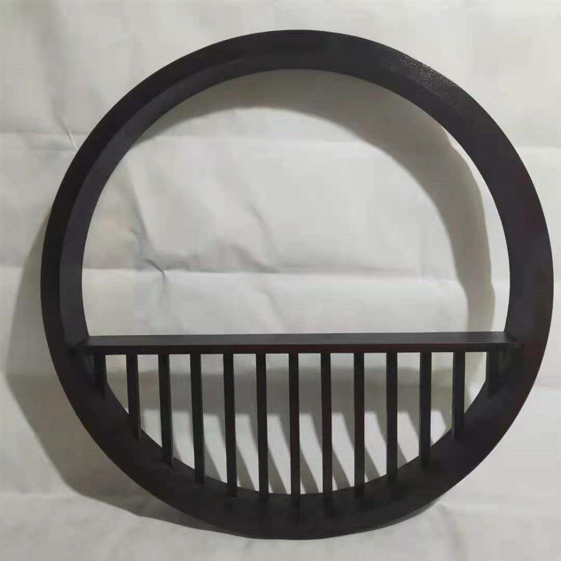 圆形木框实木装饰框架线条窗户包边隔断圆框垭口套框材质定制优质