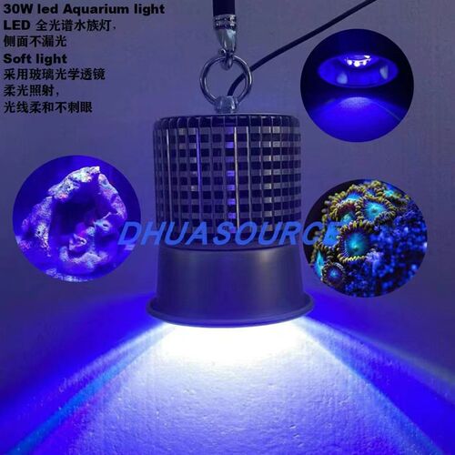 全光谱大功率LED水族珊瑚海缸灯藻缸灯全蓝补光定制颜色
