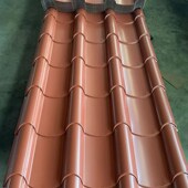 脊瓦屋檐 仿古琉璃瓦 包边配件防水 铝镁锰铝合金屋顶 仿古铝瓦