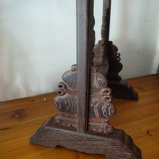 棍子架长枪十八般兵器方天画戟长矛双月红缨枪武术用品展示摆放架