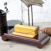 奇石底座仿实木长方形可挖槽木雕工艺品摆件花瓶盆景鱼缸石头托架