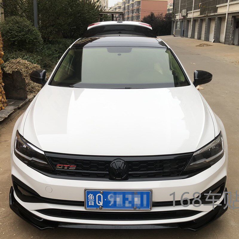 大众宝来凌渡朗逸速腾悬浮车顶膜亮黑顶迈腾捷达改装仿全景天窗膜