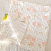 婴儿浴巾纱布新生儿超软全棉吸水初生儿童纯棉宝宝专用品备必大全