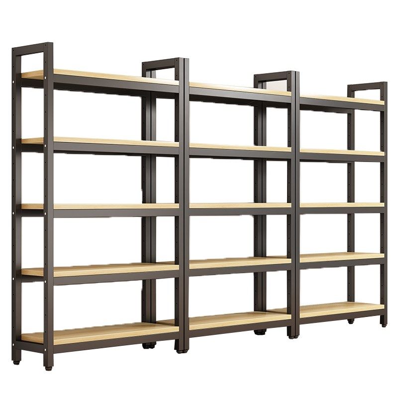 货架置物架家用书架简易多层陈列柜超市展示架仓储落地储物展示柜