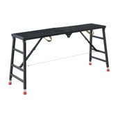 升级马凳折叠升降加厚加粗特厚脚手架室内装 修工程黑色喷涂梯凳子