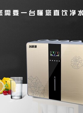 ro反渗透净水器家用直饮厨房净水机自来水过滤器自吸除水垢纯水机