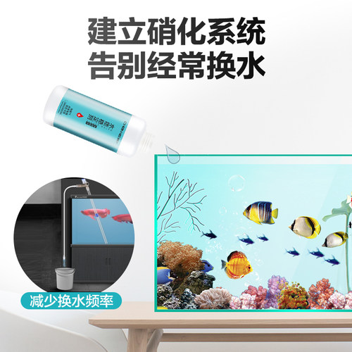 创宁硝化菌消化细菌养鱼水质净化剂净水稳定剂硝化细菌鱼缸用