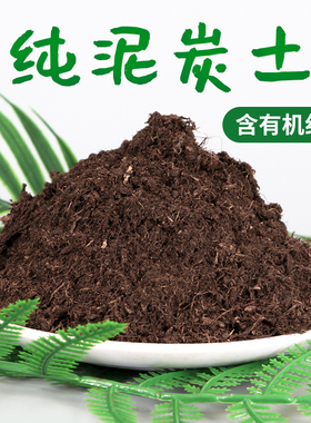 纯泥炭土绿色自然通用腐殖土营养土黑土种花土种植土花土腐叶泥土