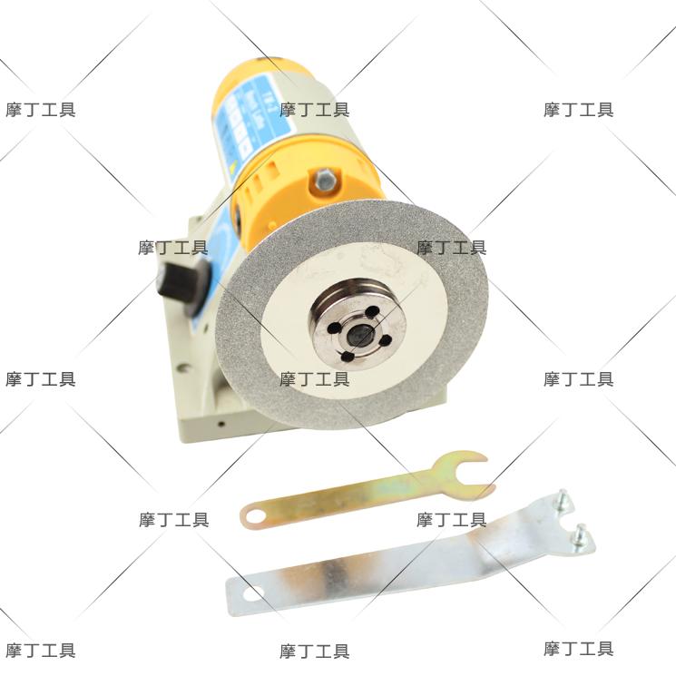 可配tm2 东润 杰本台磨专用 锯片轴+扳手一套 锯片连接轴 夹杆