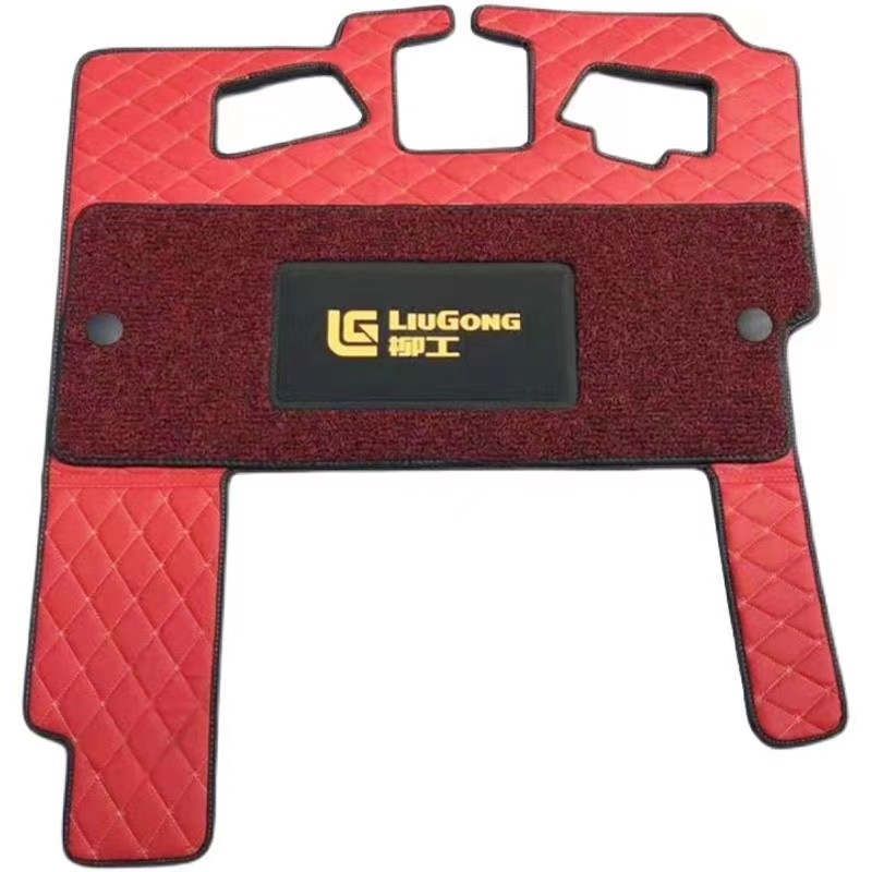 柳工驾驶室用品 e920/913/975/9075E 908/906F新款挖掘机内饰脚垫