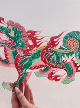 皮影装饰画传统非遗文化手工制作新中式挂画创意软装摆件乔迁礼物