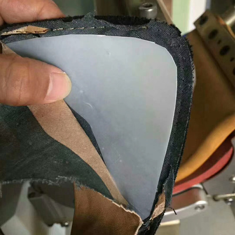 港宝片环保无痕低温热熔胶片透明高粘性鞋头胶片免削边热熔胶