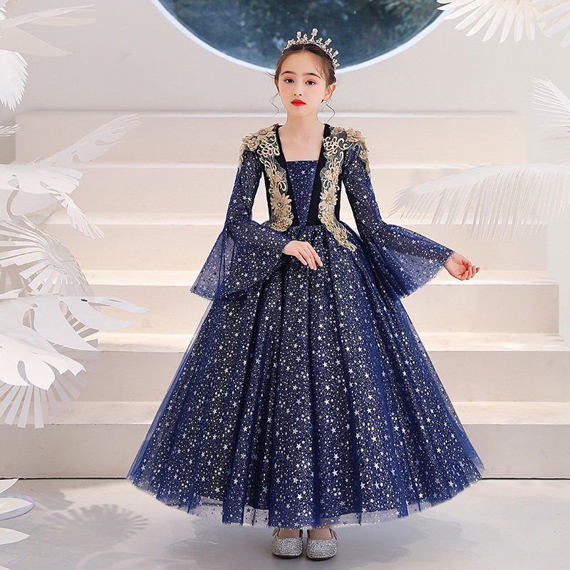 女童晚礼服儿童公主裙小孩花童婚纱生日走秀主持人钢琴舞台演出服,童装/婴儿装/亲子装,儿童礼服,淘宝优惠券,粉丝福利购,淘宝优惠卷