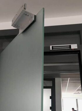 0电磁锁下夹距离0型磁力锁28UF可调玻璃ZF公斤K上无框ZG支架门28