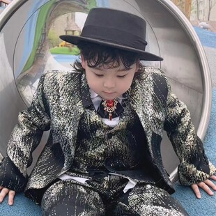 男童礼服租小西服套装朗诵独唱模特走秀礼服小主持人钢琴演出燕尾