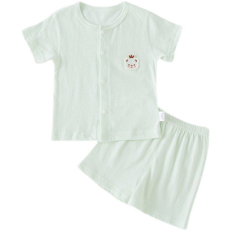 婴儿短袖套装纯棉夏季薄款家居服睡衣分体衣服男女宝宝夏装内衣,童装/婴儿装/亲子装,家居服套装,淘宝优惠券,粉丝福利购,淘宝优惠卷