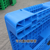 栈板卡板塑料 仓库货架垫仓板 防潮板川字 平板川字托盘 塑料托盘