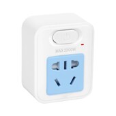 10A转16A带开关插座圆孔圆脚插头转换器空调热水器电磁炉取暖器用