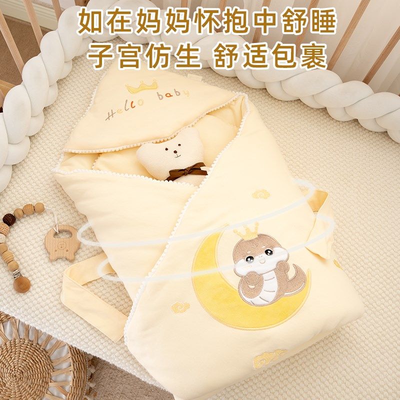 新生婴儿抱被初生纯棉包被春秋冬季包单小宝宝襁褓产房待产包用品,婴童用品,婴童抱被/抱毯,淘宝优惠券,粉丝福利购,淘宝优惠卷