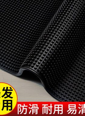 防滑垫理发店专用桌面垫子美发工具用品发型师剪刀梳子摆放大胶垫