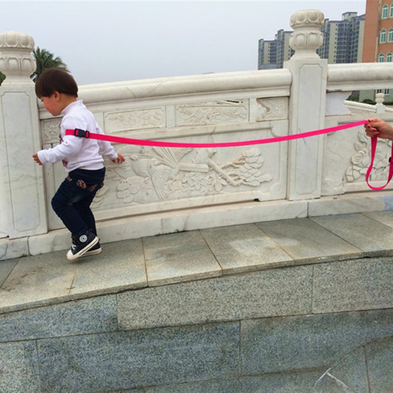 小孩宝宝防走失带儿童安全防失丢背包绳子婴儿牵引绳手环溜娃神器