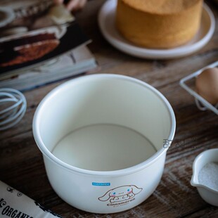6寸加高戚风蛋糕模具家用活底圆形蒸芝士面包巴斯克蛋糕不沾烤盘