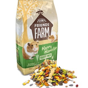 包邮英国harry仓鼠粮 无糖营养增肥金丝熊通心粉全阶段主粮