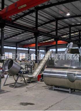 五香花生米生产设备全自动五香花生米烘烤箱五香花生卤制设备