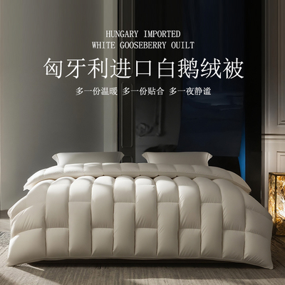 ARMLM白鹅绒被冬被加厚保暖羽绒