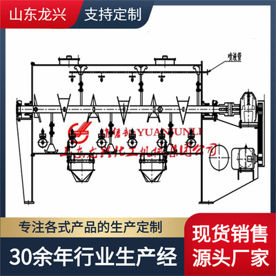 1.5立方不锈钢卧式犁刀式混合机厂家|3立方犁刀式干粉混合搅拌机
