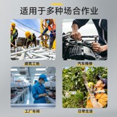 纯棉线劳保手套耐磨工作加厚白棉纱工地干活男防滑透气劳动修车用