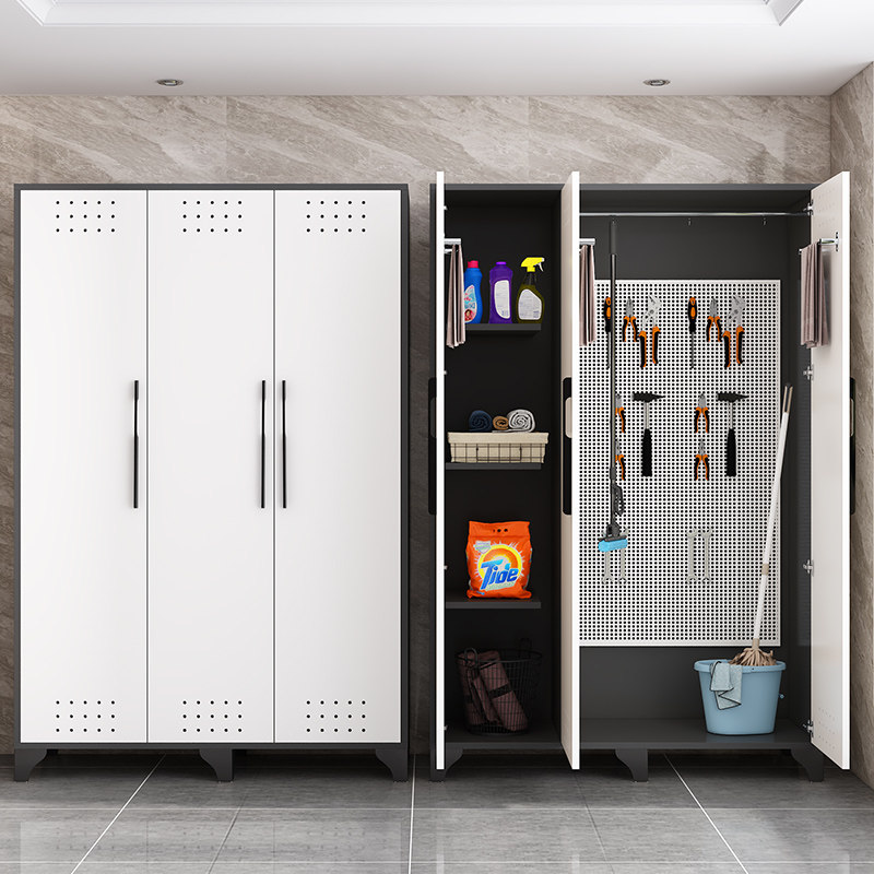 防水生态板清洁工具收纳柜阳台杂物柜洗手间卫生保洁柜酒店家政柜,商业/办公家具,文件柜,淘宝优惠券,粉丝福利购,淘宝优惠卷