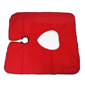 加大可看手机围布发廊理发衣围裙美发客袍成人剪发围布不粘发 包邮