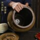 老式 土陶米缸猪油罐茶叶陶瓷家用耐高温防虫潮腌肉腌菜酱缸桶带盖