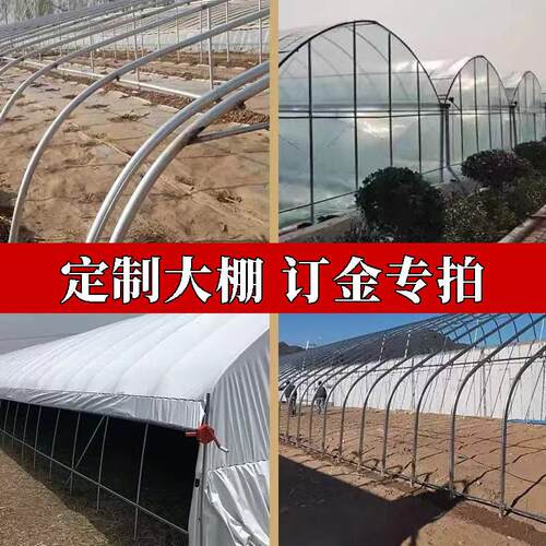椭圆管大棚钢管骨架养殖大棚全套
