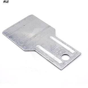 净化板吊片彩钢板直插片净化室吊顶配件洁净板插片净化工程加固片