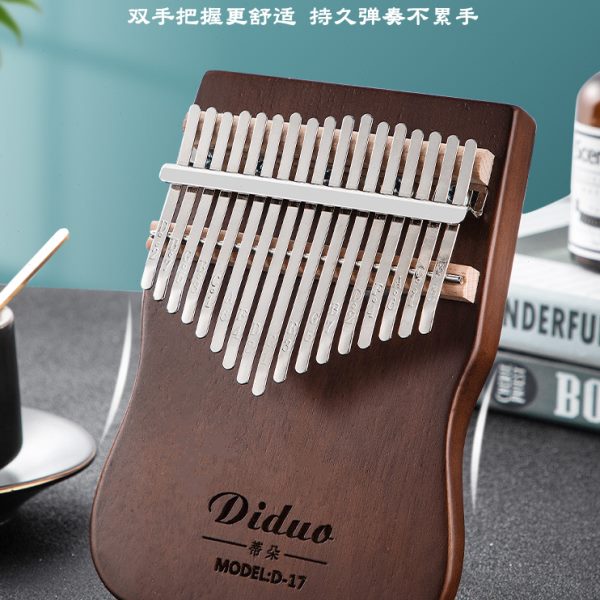 拇指琴板式21音卡林巴琴实木板琴17音卡灵巴琴初学者手指琴乐器