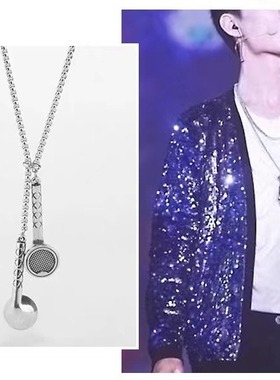 王一博同款项链ins不锈钢毛衣链