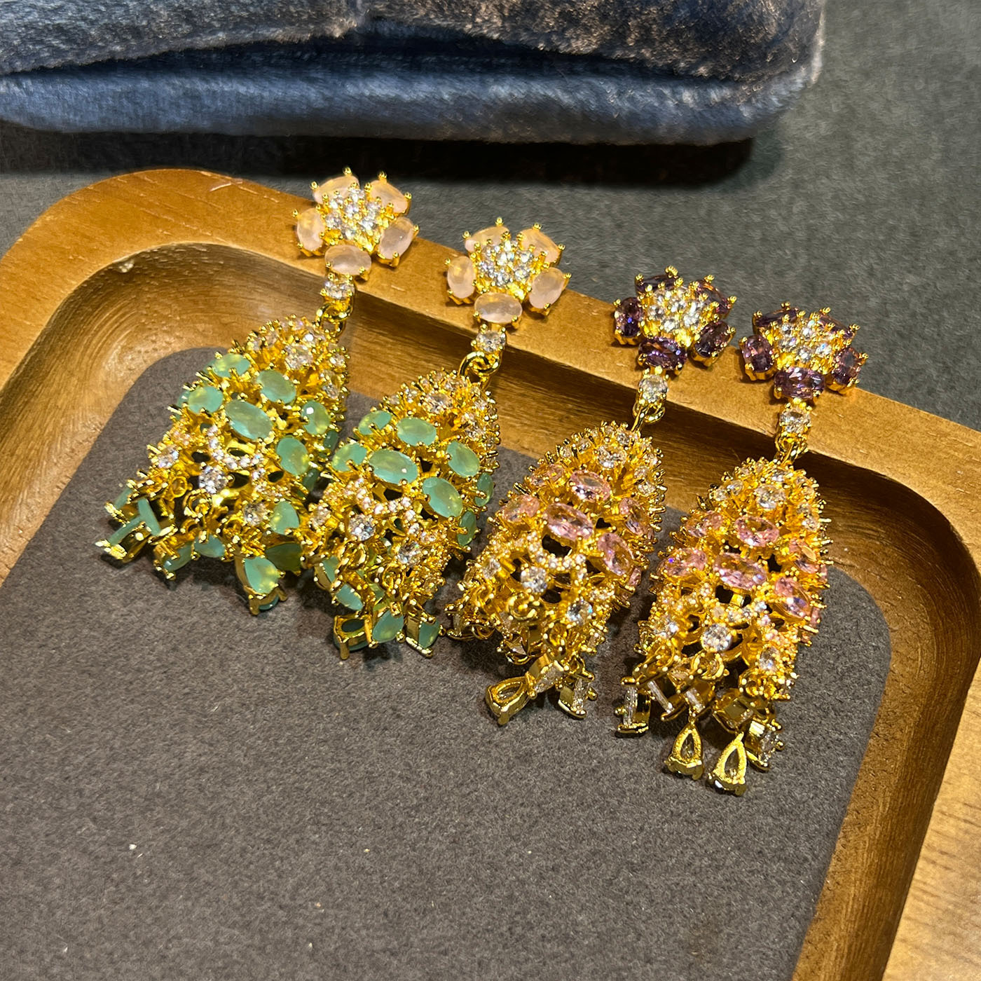 原创设计女「原创定制」甜耳环