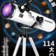 0大型深0入门级0倍太10小学生高清空0J大口径天文望远镜专业观星0