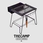 露营单乐登双层一雪户外适配置物架桌峰 配件詫祭单喜GTI小桌 元