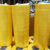 纸胶带喷漆遮蔽美术胶带美纹纸胶带无痕手撕美纹胶装 修黄色分色纸