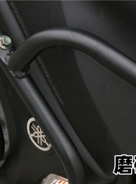 适用于20款nmax155  前保险杠 车身保护杠 车身保护件 保险杠黑色