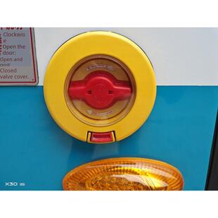 宇通配件客车公交车车门应急阀圆形门开关宇通校车放气阀开关外盖