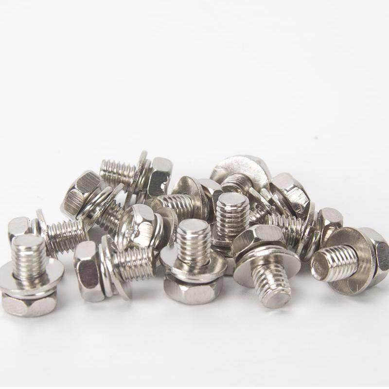 电动车电瓶车电动机车电池连接线固定M5螺丝串联铅酸蓄电池螺丝通